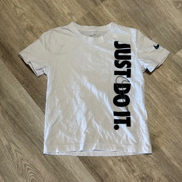 Nike Kids Athletic Set T Shirt Shorts Just Do It Tie‎ Dye Size L 7 7YRS - Picture 5 of 5